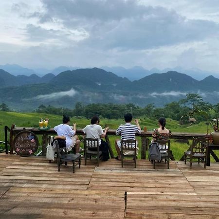 Pu Luong May Home & Cafe Lang Bang Exterior foto