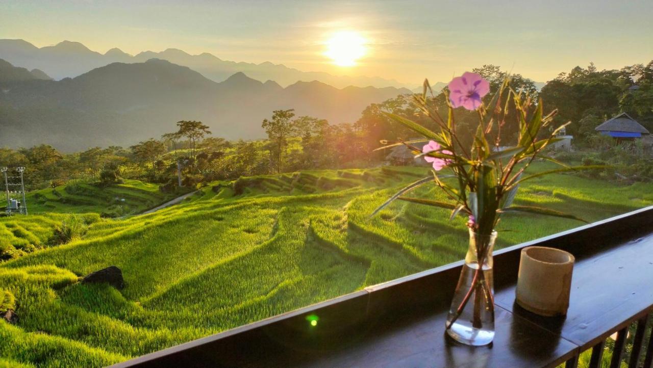 Pu Luong May Home & Cafe Lang Bang Exterior foto