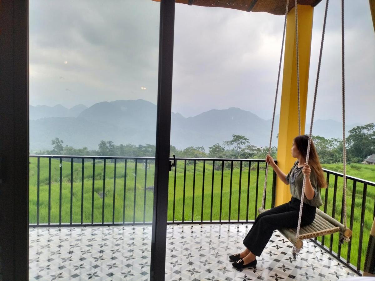Pu Luong May Home & Cafe Lang Bang Exterior foto