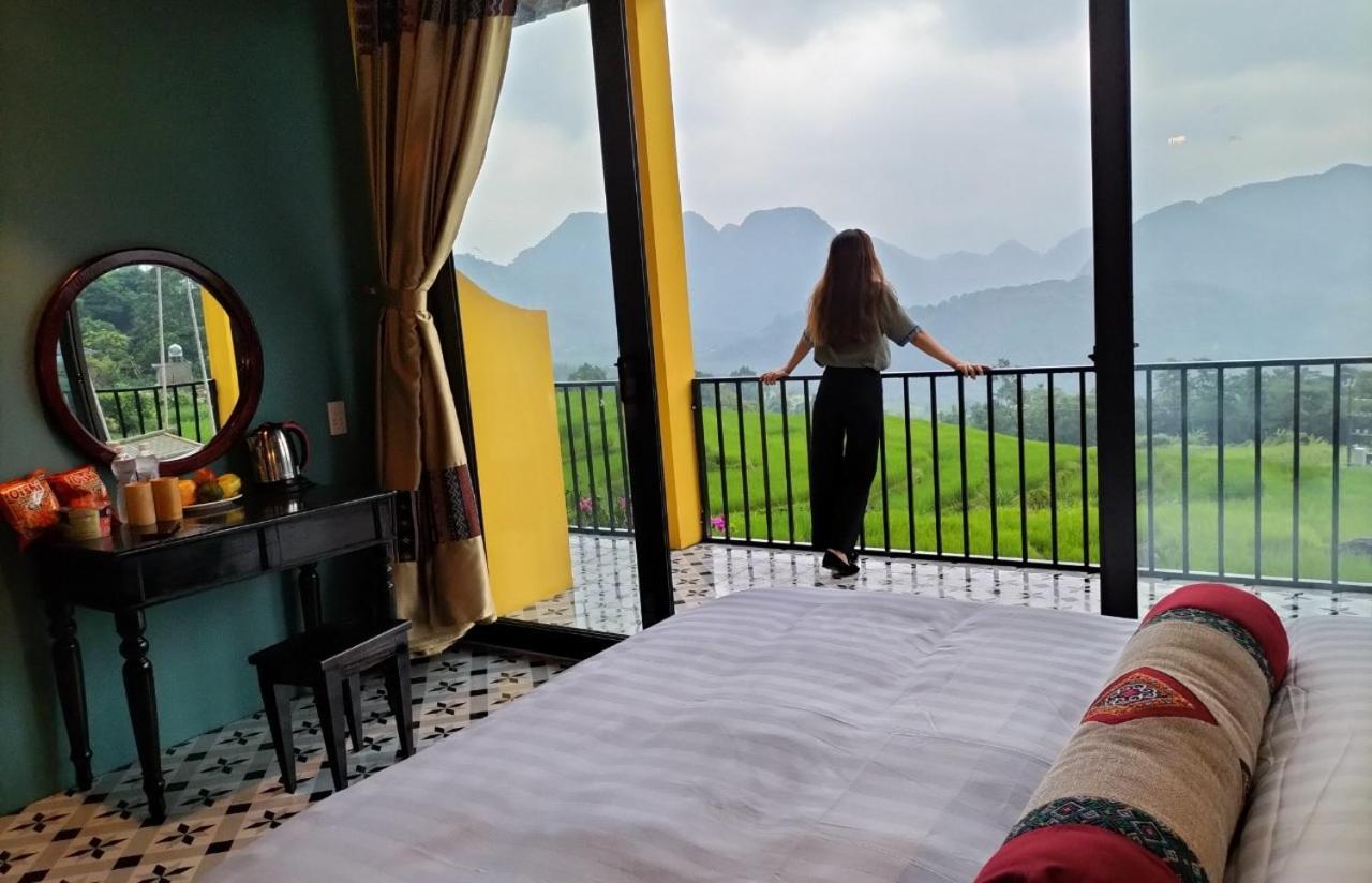 Pu Luong May Home & Cafe Lang Bang Exterior foto