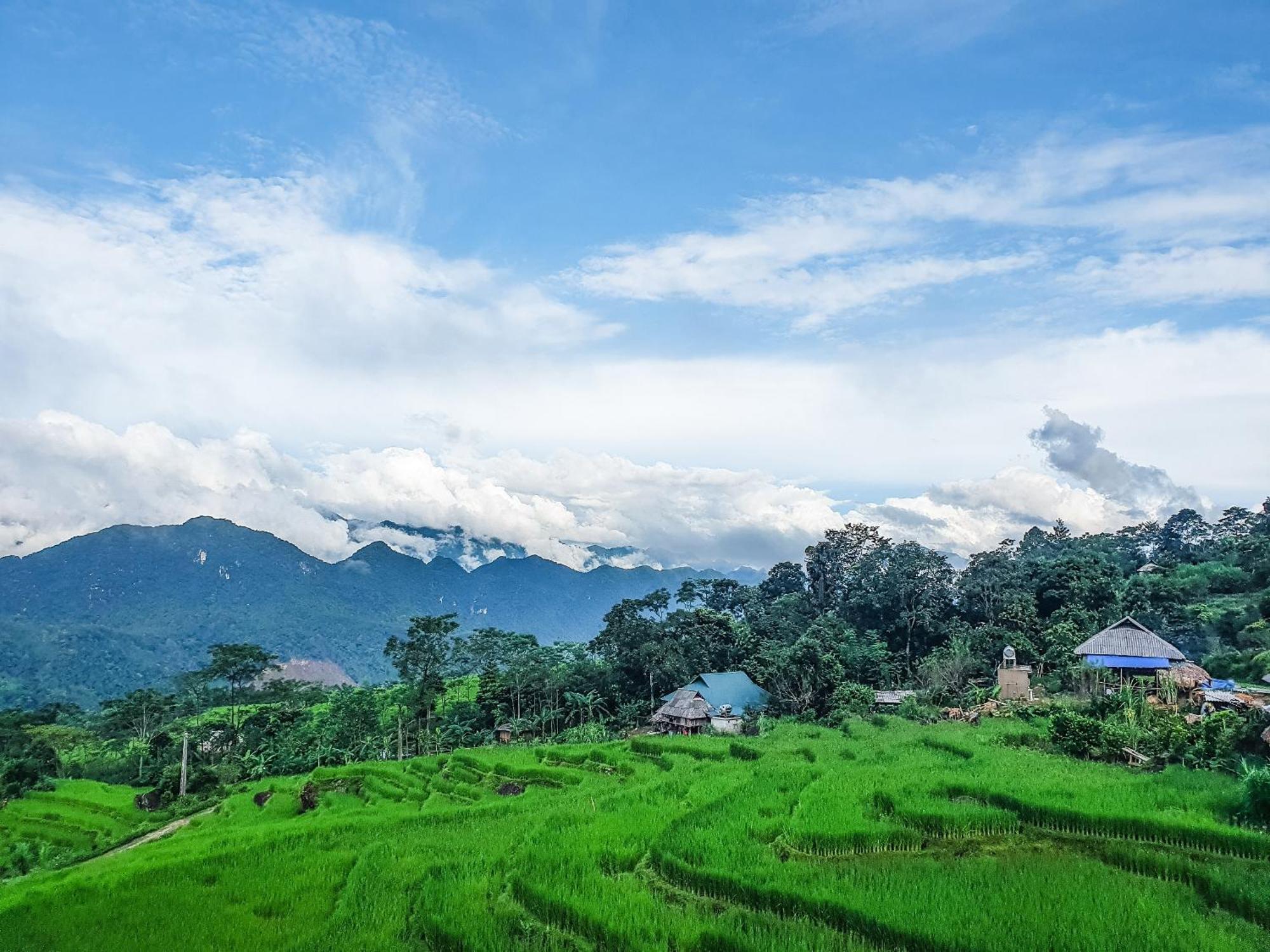 Pu Luong May Home & Cafe Lang Bang Exterior foto