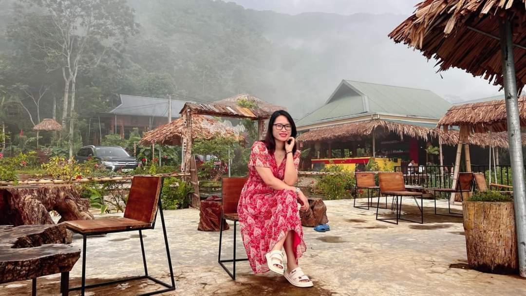 Pu Luong May Home & Cafe Lang Bang Exterior foto
