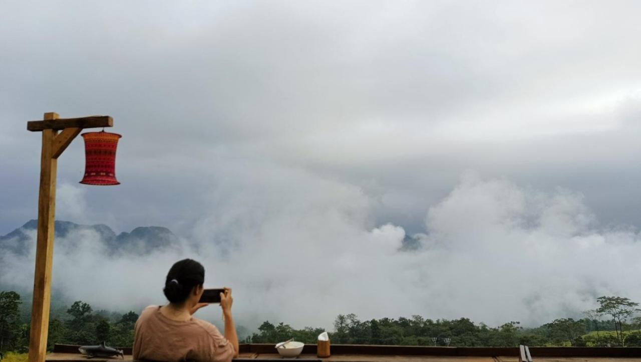 Pu Luong May Home & Cafe Lang Bang Exterior foto