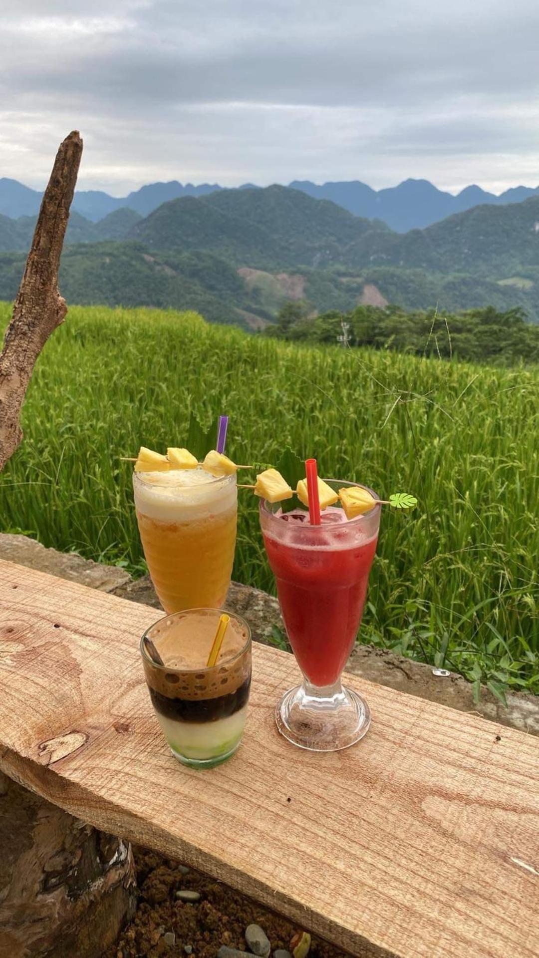 Pu Luong May Home & Cafe Lang Bang Exterior foto